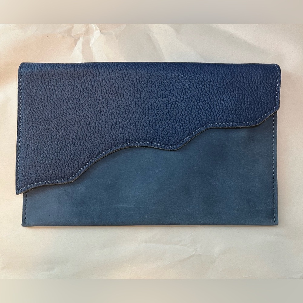 American Rhino Suede Clutch